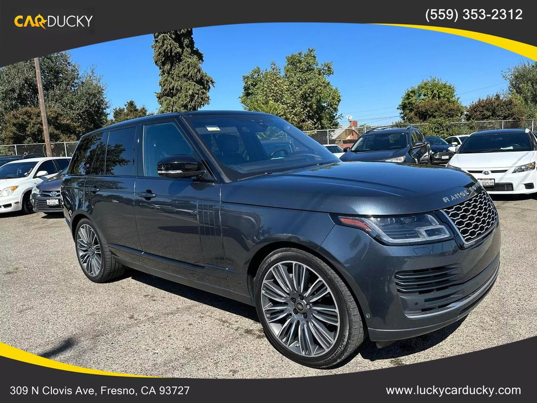 2019 Land Rover Range Rover In Fresno, Ca, United States For Sale