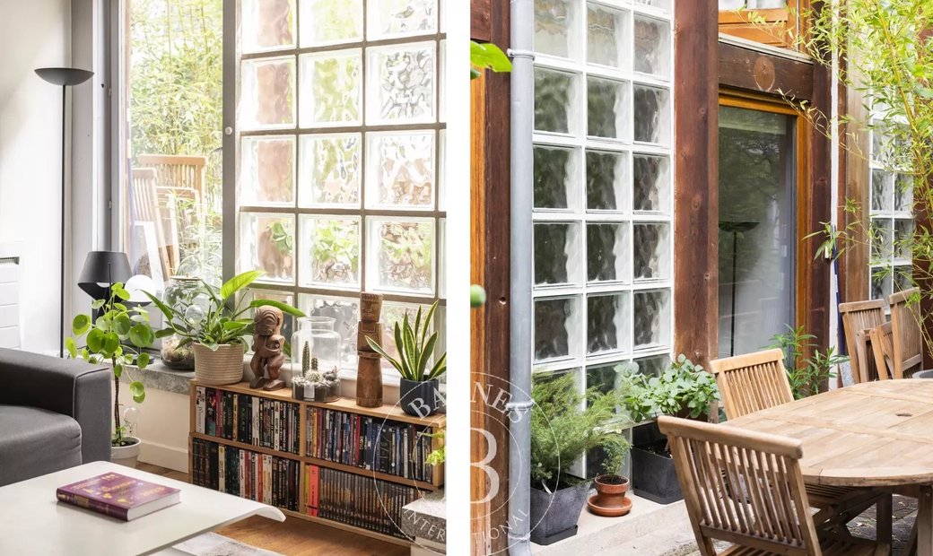 Sole Agent Buttes Chaumont House Style Loft In Paris, île De France