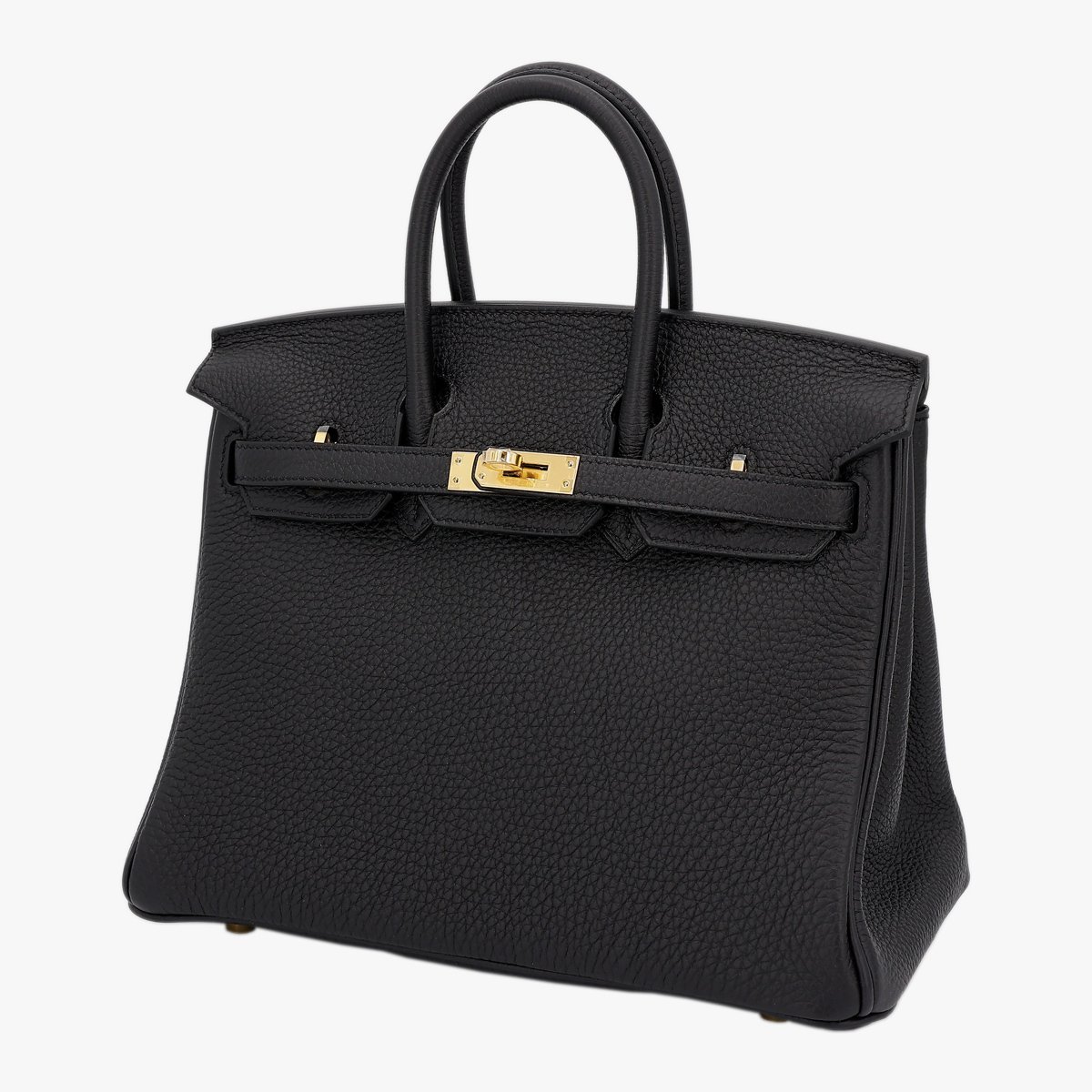 Hermes Kelly 35 Bag Black Retourne Togo Palladium Hardware New