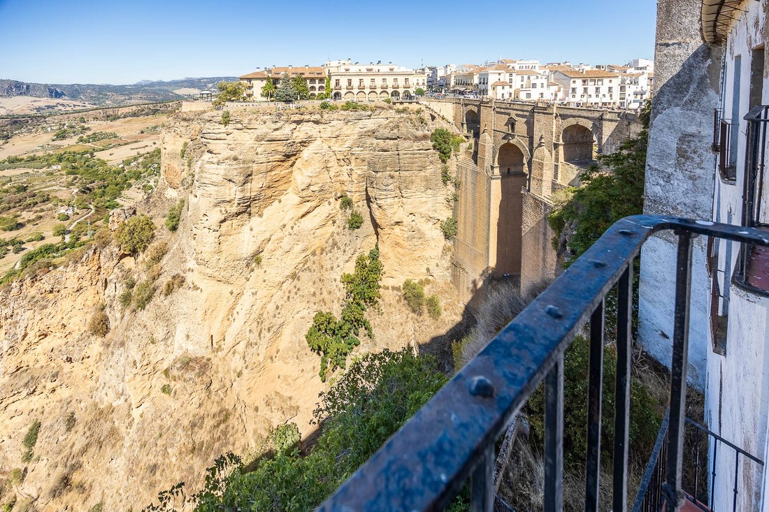 Four Story House In The Historic Centre Of Ronda In Málaga, Andalusia