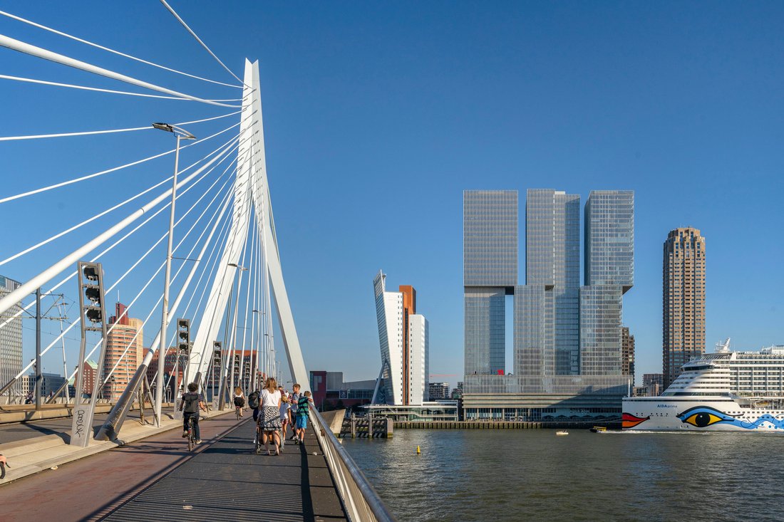 Incredible Penthouse On The Top Floor In Rotterdam, South Holland