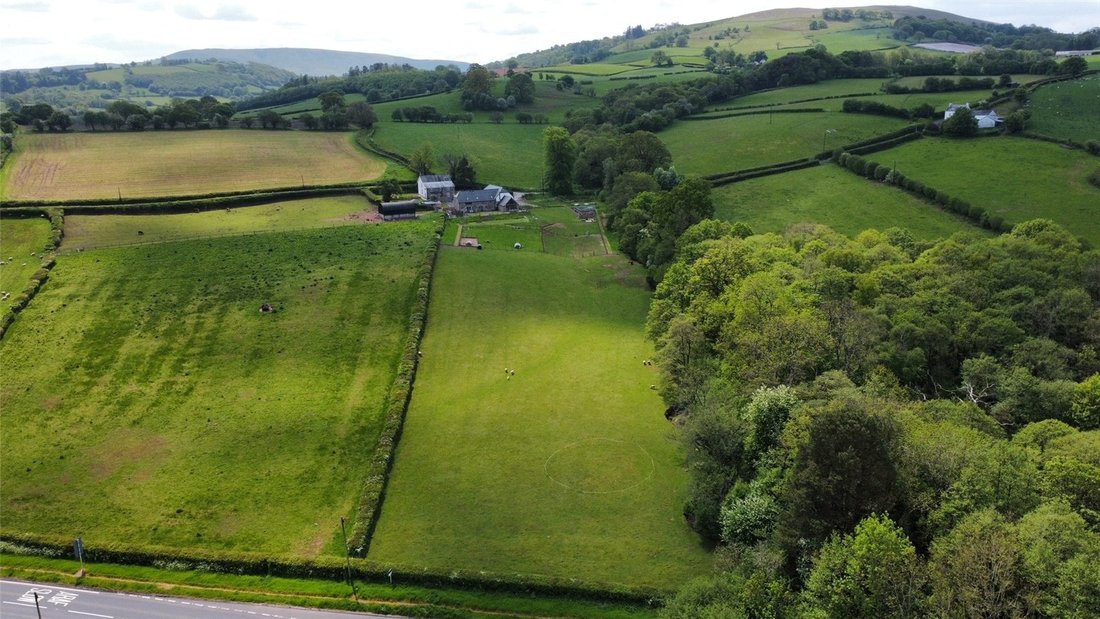 5 Bedroom Detached House For Sale In Powys In Brecon, Wales, United