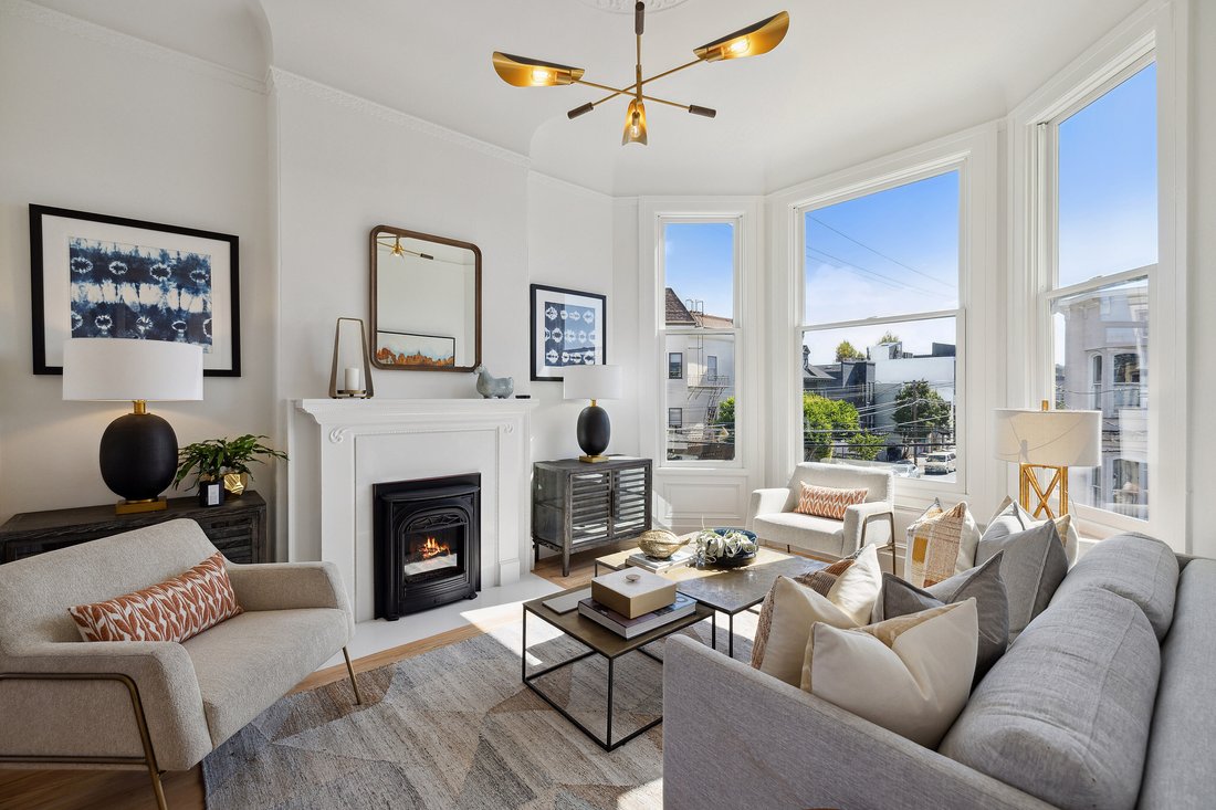 Fresh Look at Stunning Penthouse Victorian In San Francisco California United