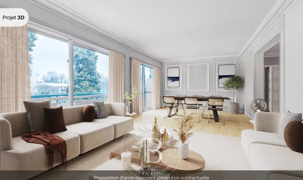 Paris 16 Ranelagh 3 Or 4 Bedroom Apartment In Paris, île De France