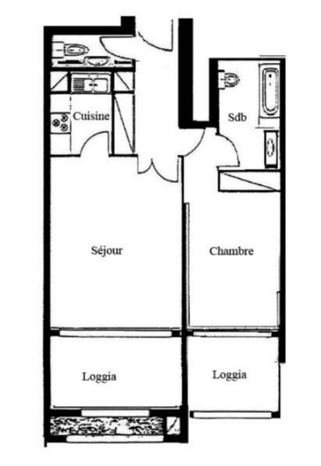 1 Bedroom Flat For Sale With A Superb View On The Rose Garden In Monaco