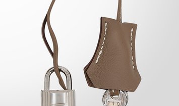 HERMÈS Birkin 25 Swift Leather Handbag - Etoupe with Palladium Hardware