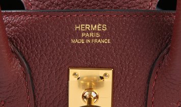 Hermes Birkin 30 Rouge H Niloticus Crocodile Gold Hardware