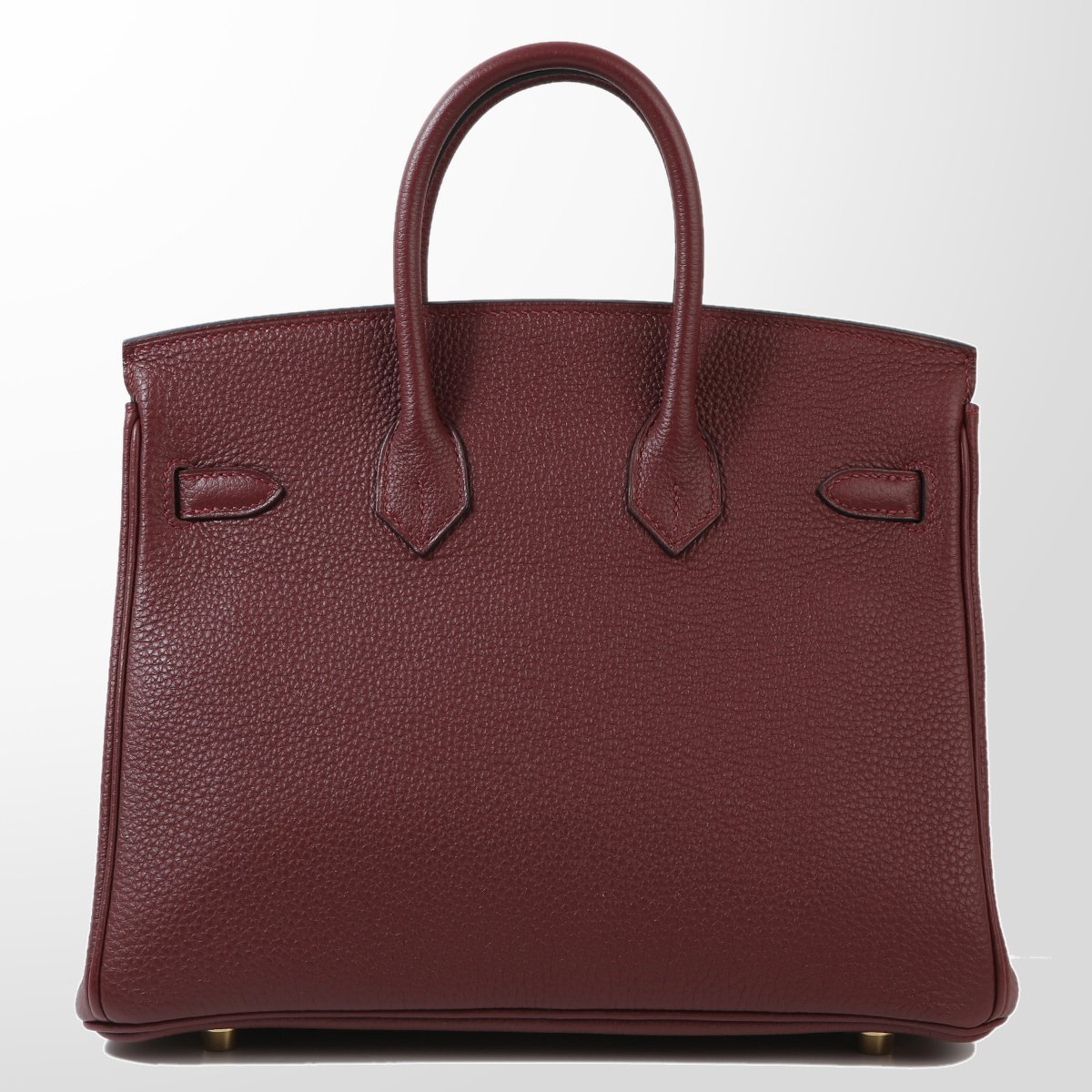 Hermes Birkin Bag Togo Leather Gold Hardware In Burgundy