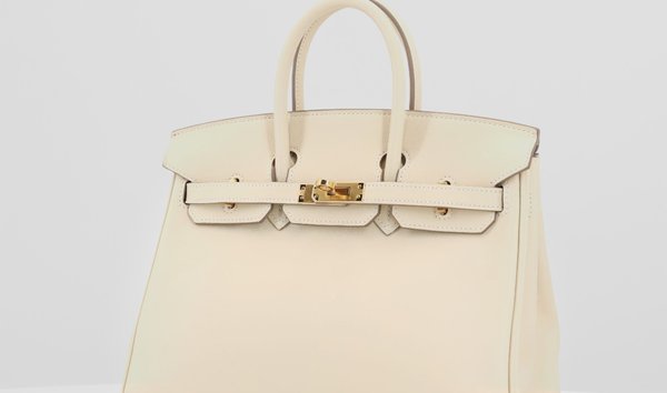 RARE* Hermès Birkin 25 Sellier in Mauve Pale Epsom Leather with Palla