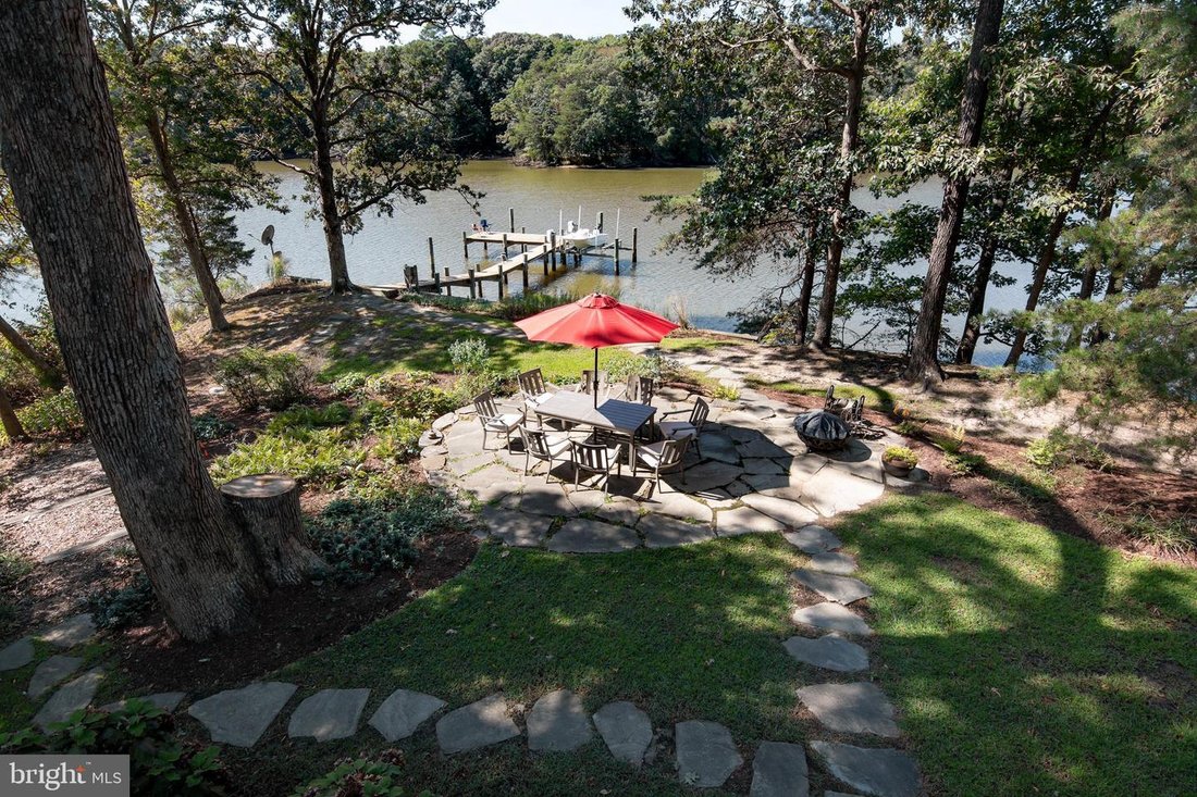 Home On Five Private Acres Of Deep Water In Trappe, Maryland, United