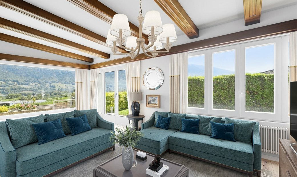 Great Potential For This House With Garden, In Sierre, Valais