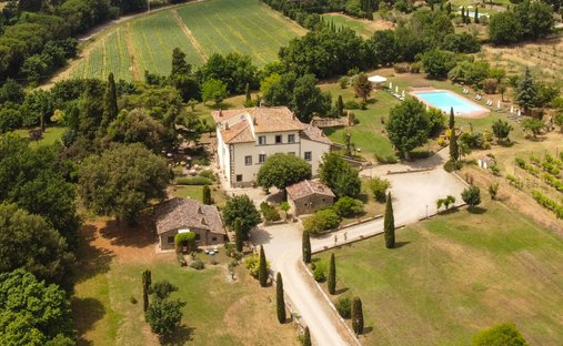 Villa en Cortona, Toscana, Italia 1