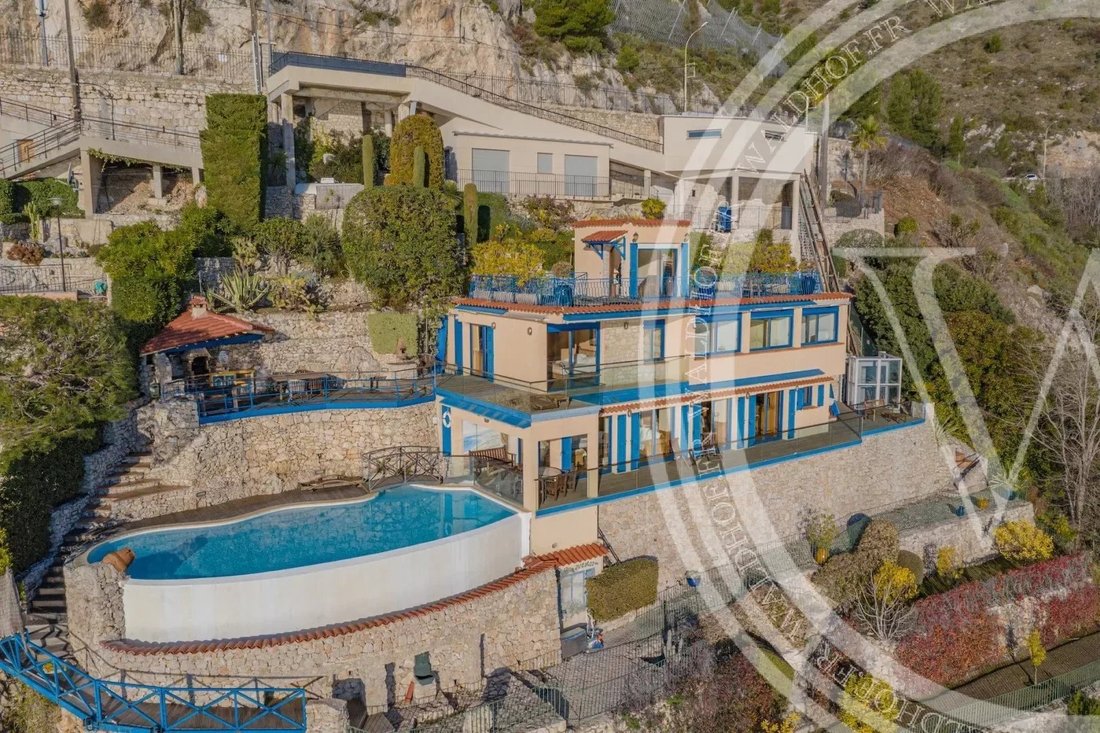 Villa in Èze, Provence-Alpes-Côte d'Azur, Frankreich 2 - 13384122