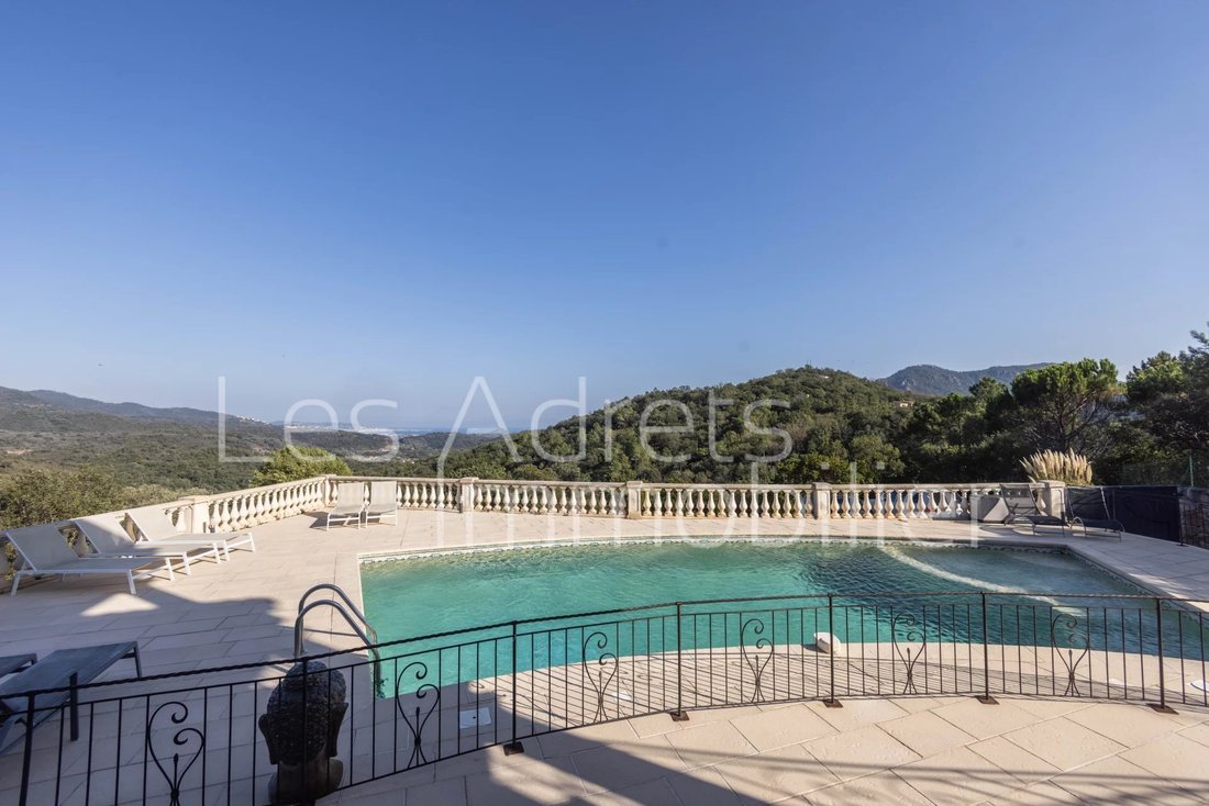 The Roman Palace In Les Adrets De L'estérel, Provence Alpes Côte D'azur