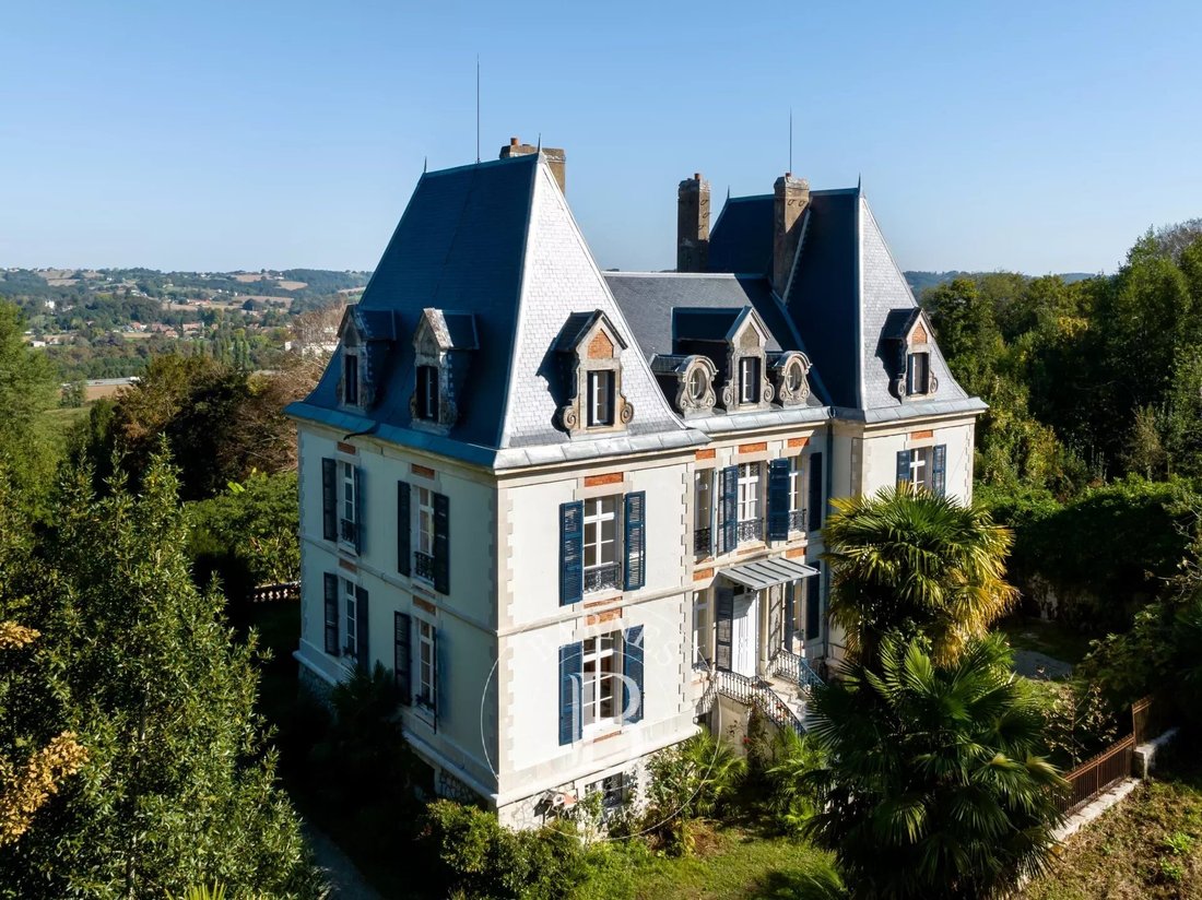 Lovely Napoléon Iii Manor House In Salies De Béarn, Nouvelle Aquitaine