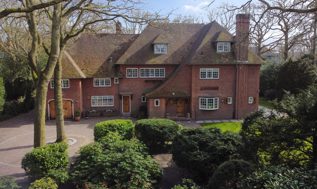 Detached Family Home Surrounded By In Wassenaar, South Holland