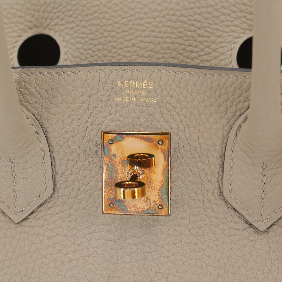 Hermes Birkin 30 Gris Tourterelle Togo Rose Gold Hardware in 2023