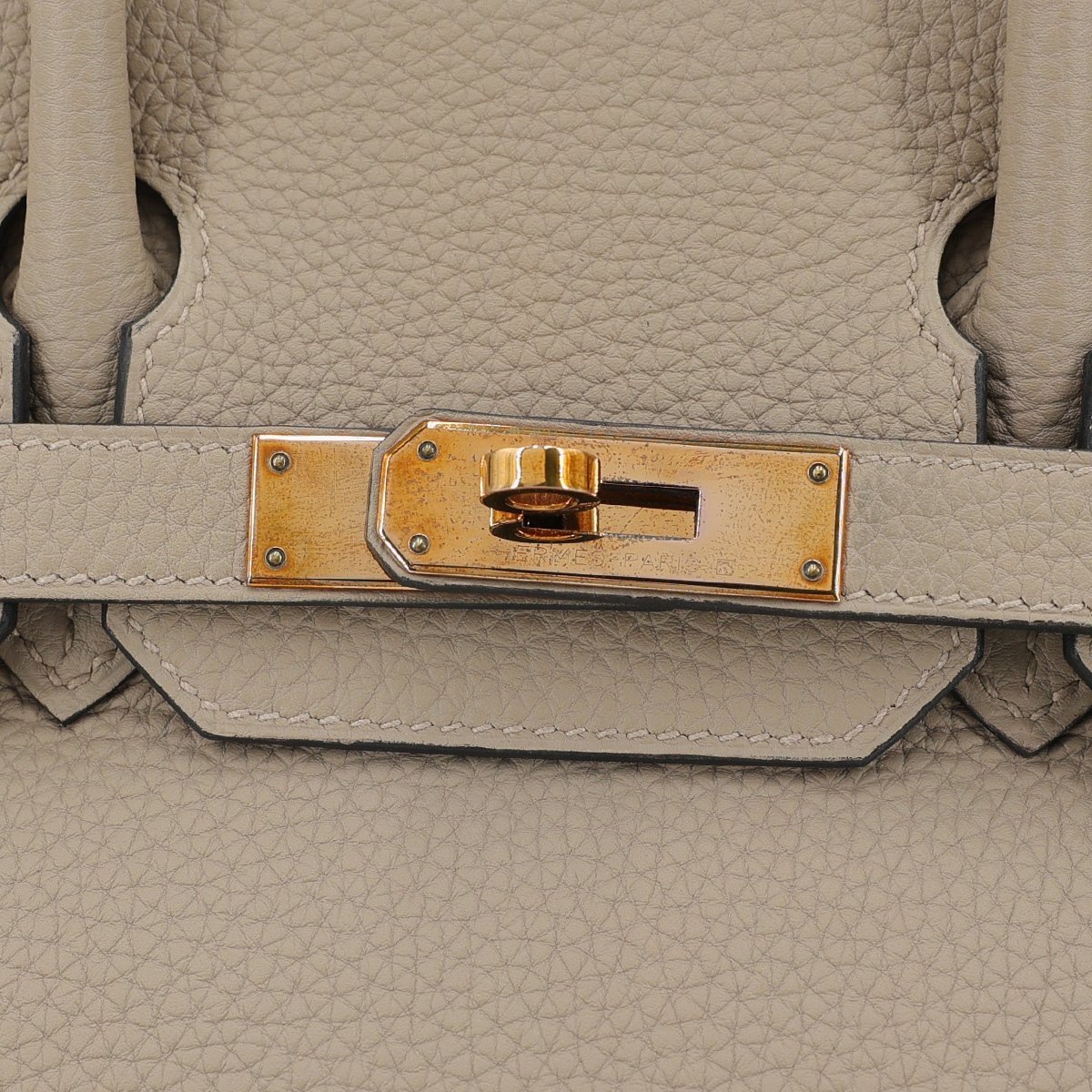 Hermes Birkin 30 Gris Tourterelle Togo Rose Gold Hardware in 2023