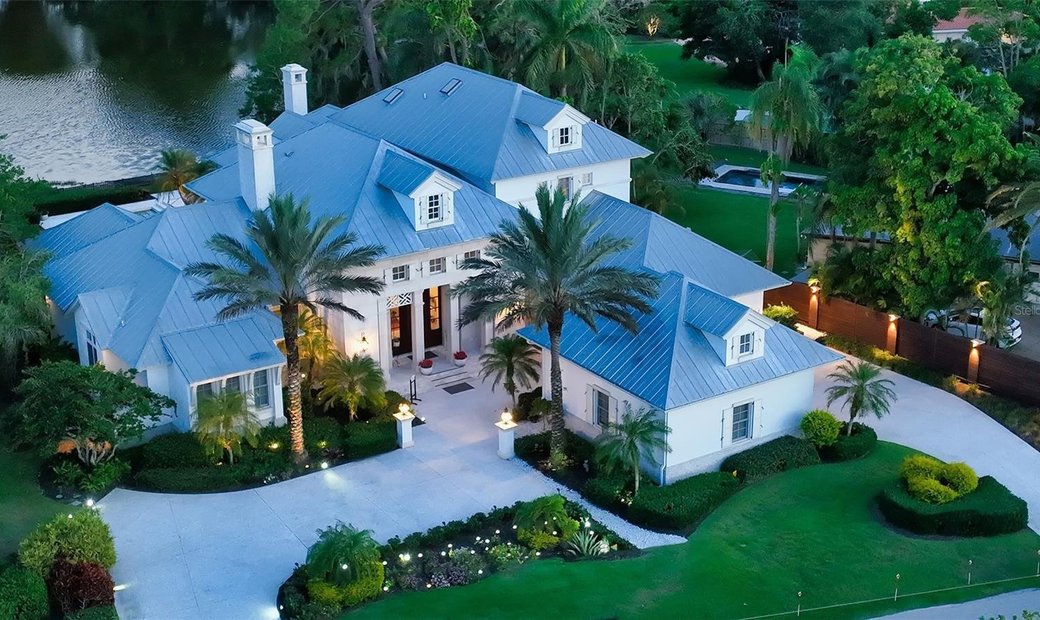 Thoughtfully Designed Oyster Bay Estate In Sarasota, Florida, United