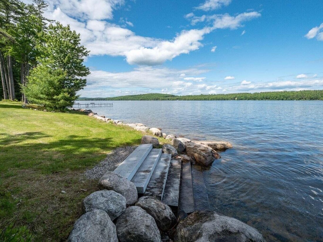 Build Your Custom Retreat With Waterfront In Bridgton, Maine, United