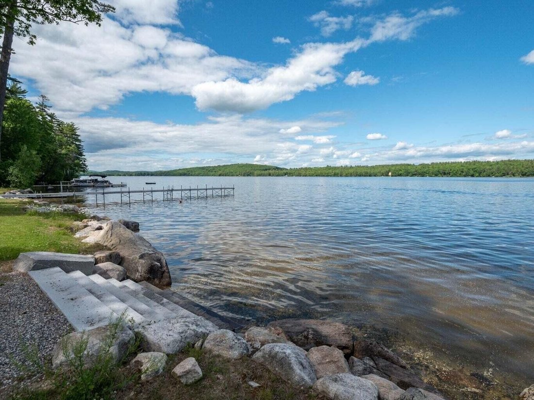 Build Your Custom Retreat With Waterfront In Bridgton, Maine, United