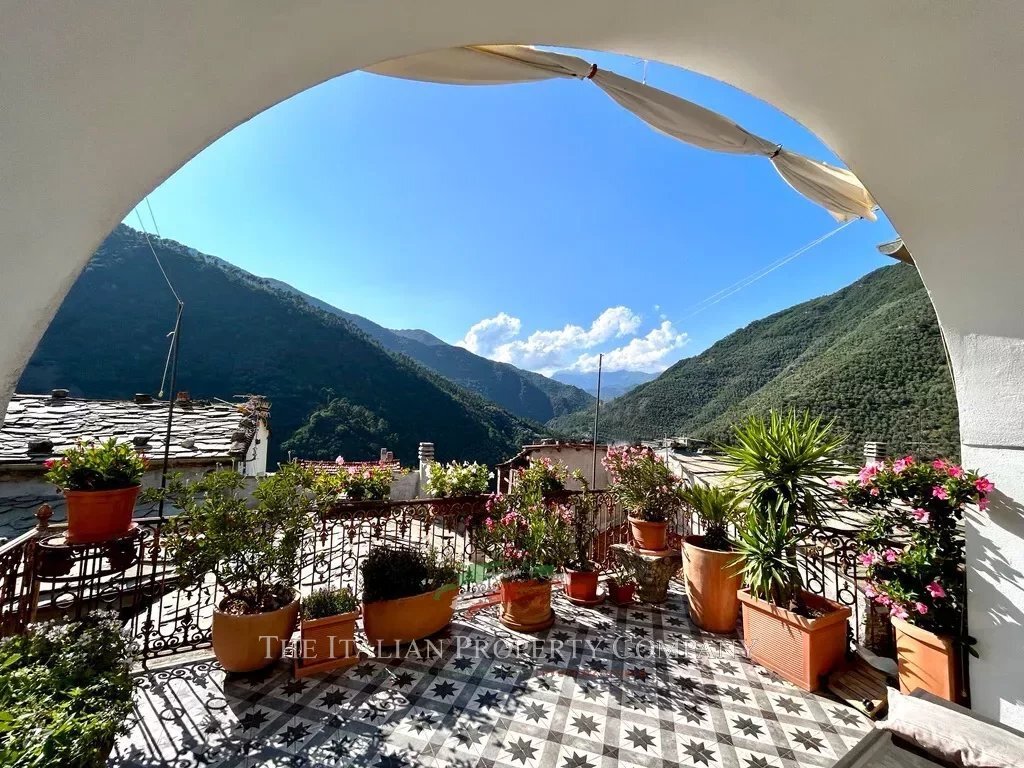 Montalto Village House For Sale History, In Montalto Ligure, Liguria