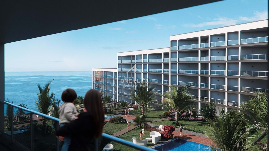 2 Bedroom Apartment For Sale With Sea View And In Funchal, Madeira