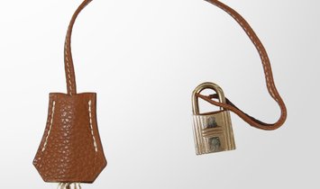 HERMÈS Birkin 35 Togo Leather Handbag - Gold with Gold Hardware