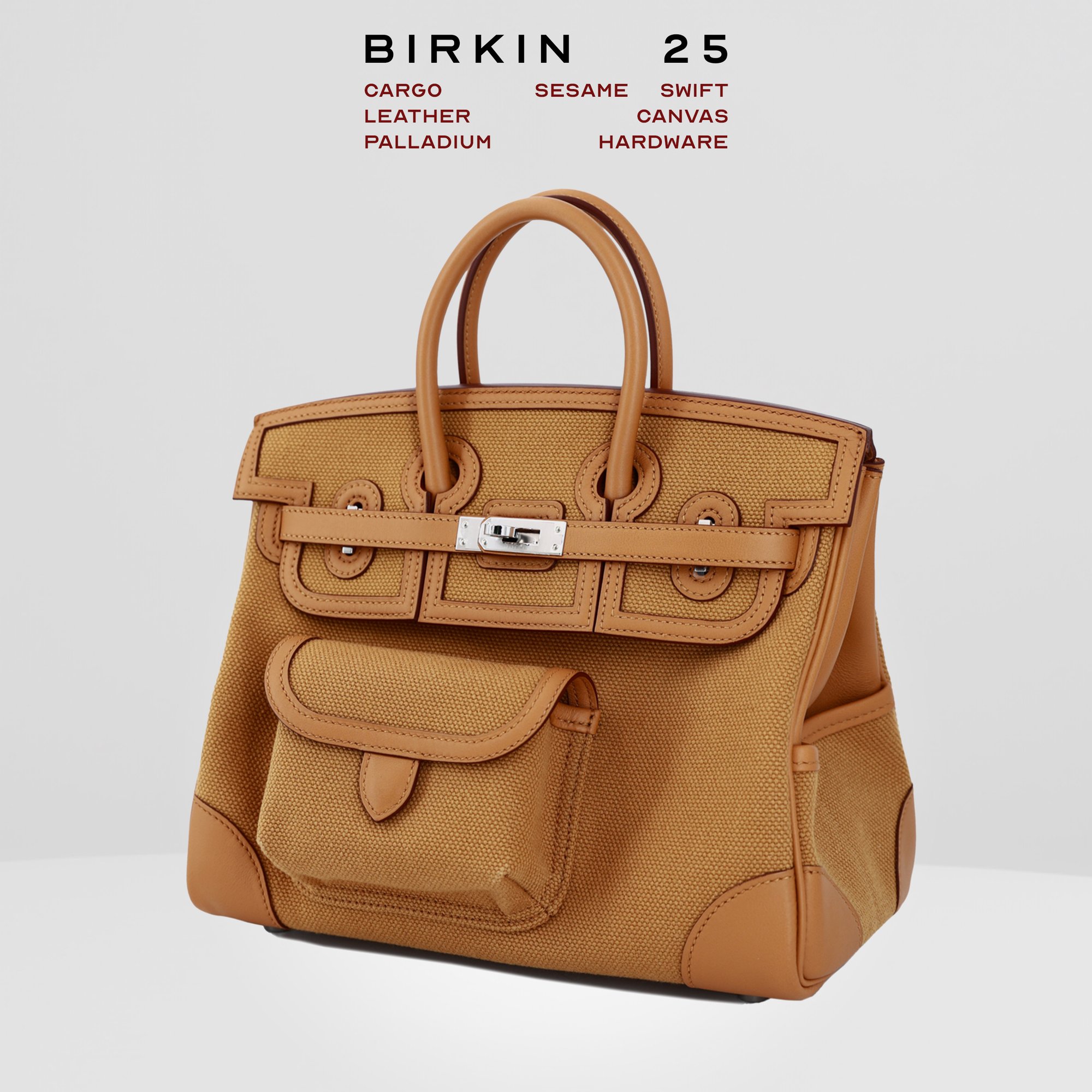 Hermès Birkin Cargo 25 Swift Leather And In Dubai, Dubai, United Arab  Emirates For Sale (13401104)