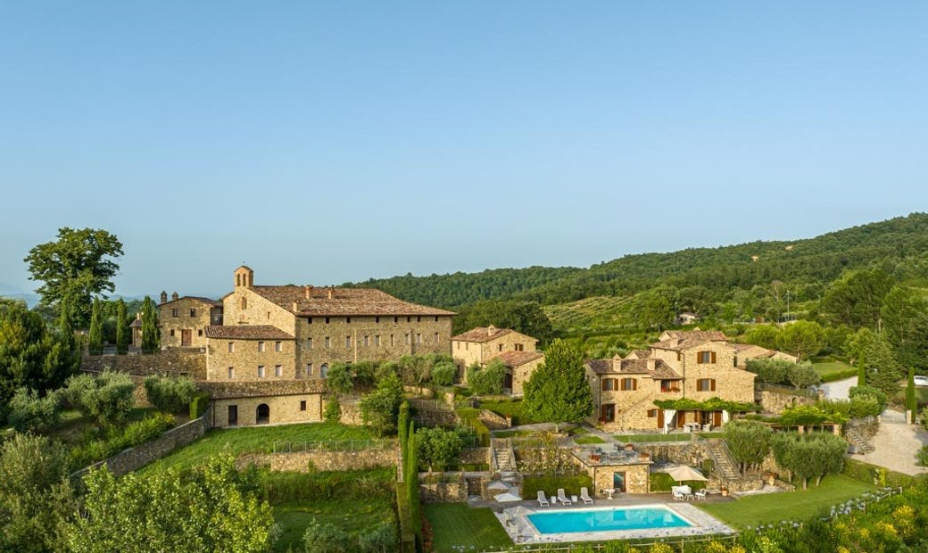 With 17 Country Houses, A Church, 5 Swimming In Umbertide, Umbria