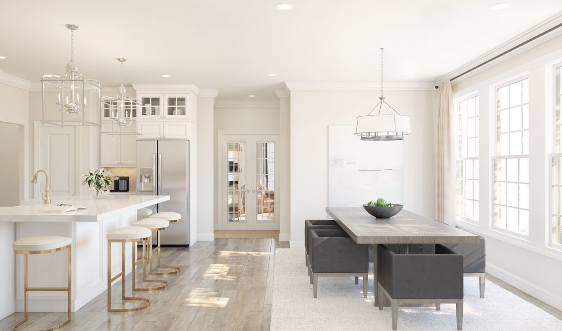 New End Unit In Enclave At Hillandale In Mendham, New Jersey, United