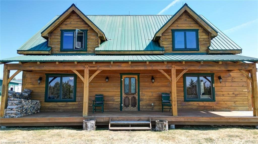 Rustic Elegance Meets Natural Splendor On A In Marmora, Ontario, Canada