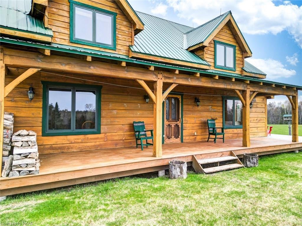 Rustic Elegance Meets Natural Splendor On A In Marmora, Ontario, Canada