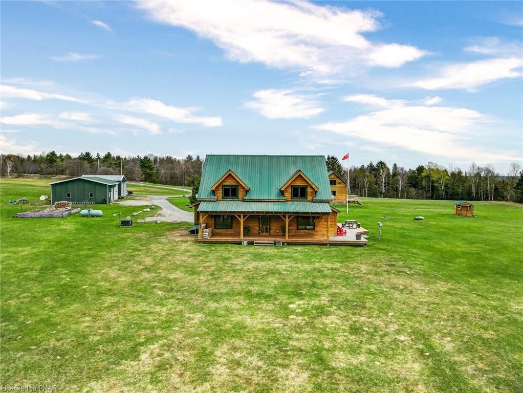 Rustic Elegance Meets Natural Splendor On A In Marmora, Ontario, Canada