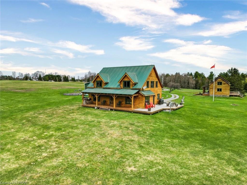 Rustic Elegance Meets Natural Splendor On A In Marmora, Ontario, Canada