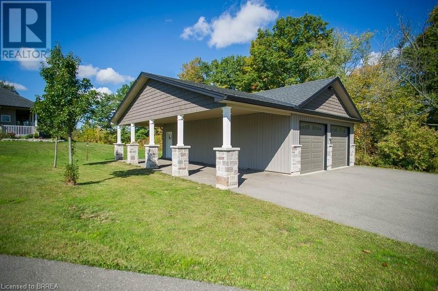 Custom Bungalow On Serene Smith Mills Pond In Brant, Ontario, Canada