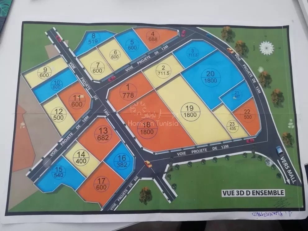 Sale Building Land Akouda In Hammam Sousse, Sousse, Tunisia For Sale