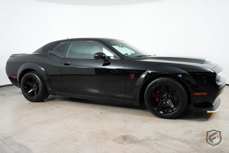 2018 DODGE SRT DEMON  SUPERCHARGED HEMI V8  PITCH BLACK  RED BREMBO BRAKES!!! in Chatsworth, United States 1 - 13411867