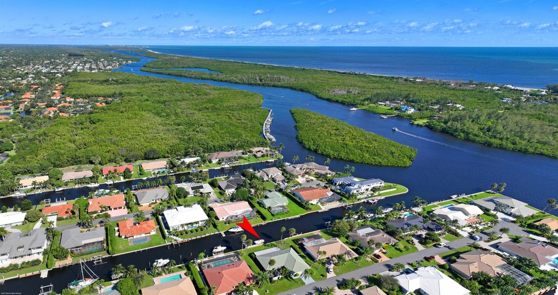 Florida Waterfront Living At Its Finest In Hobe Sound, Florida, United