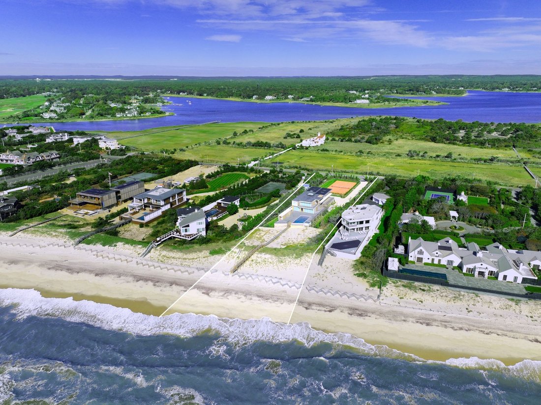 Immaculate New 3 Level Oceanfront Modern In Quogue, New York, United