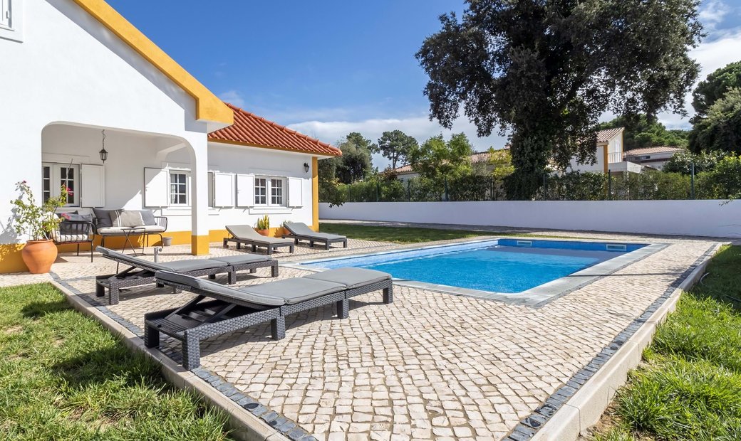 S House T5, Pool 1236m2 Land Alto Das Vinhas In Sesimbra, Setubal ...