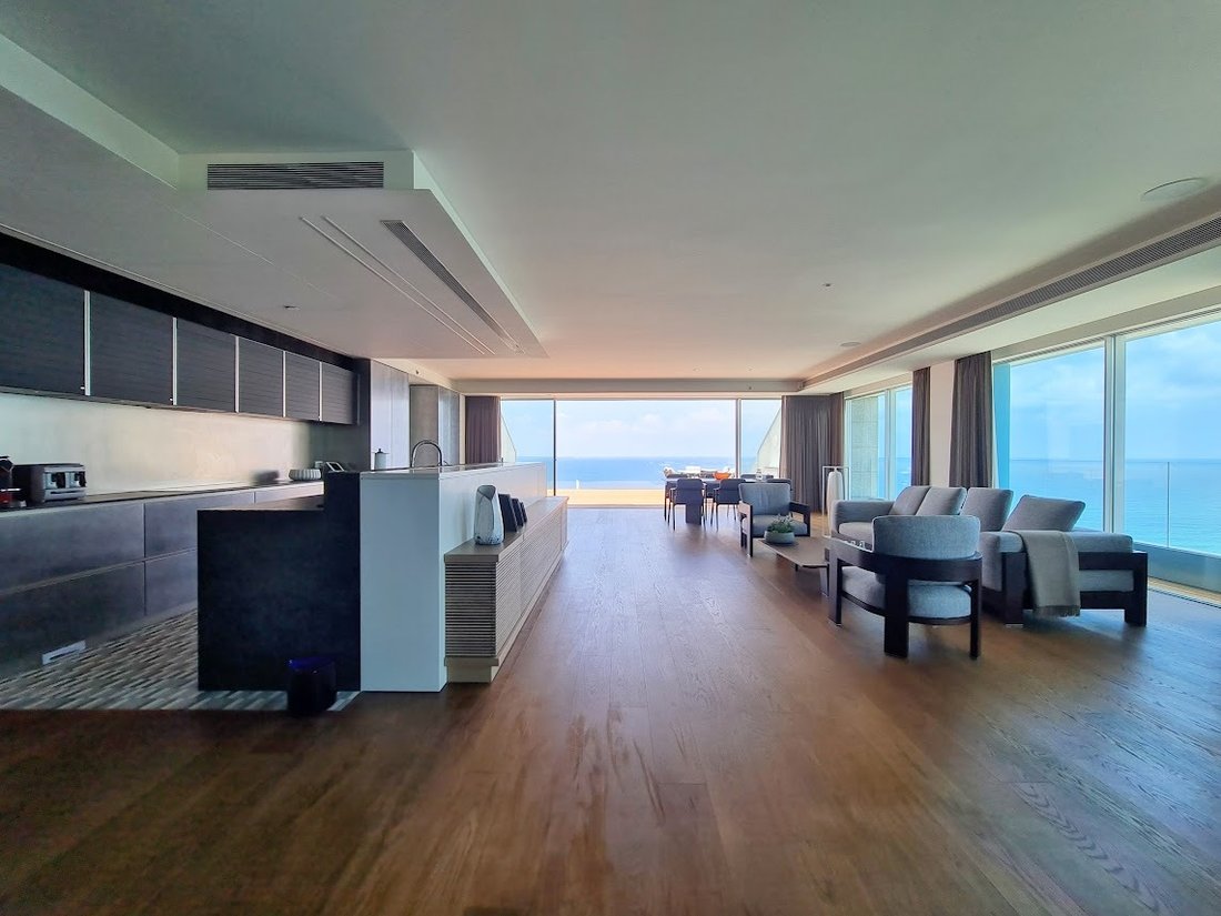 Image showcasing Magnificent Penthouse In Oceanos In Herzliya, Tel Aviv District, Israel ...