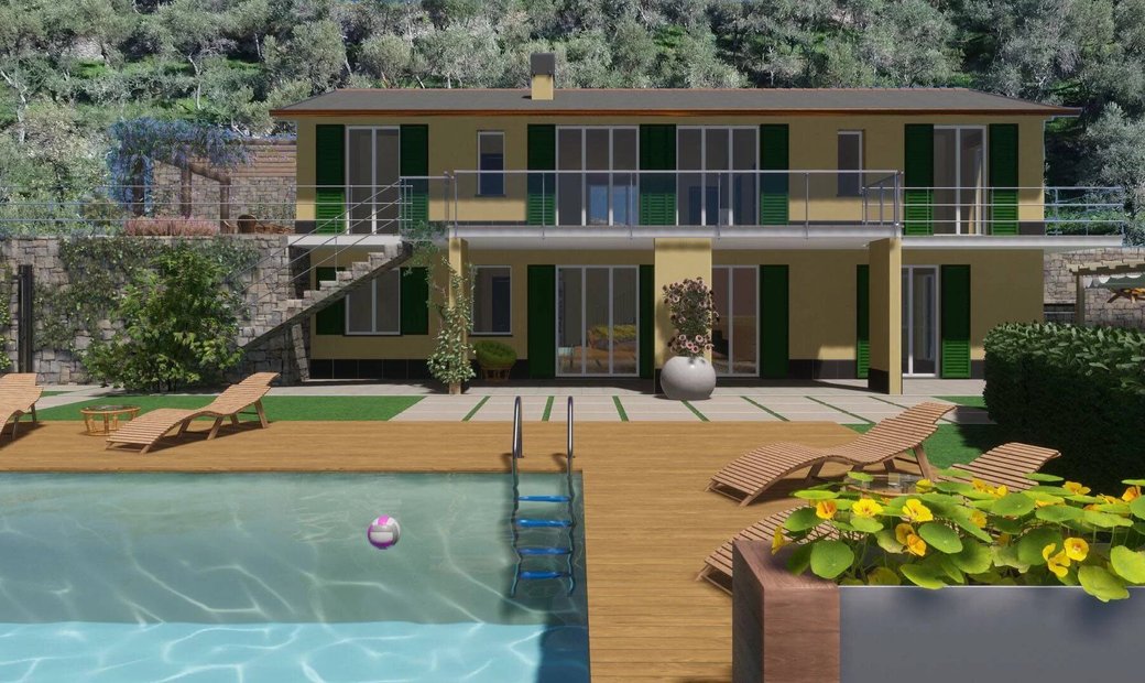 Lavagna House In Santa Giulia, Liguria, Italy For Sale (13422058)