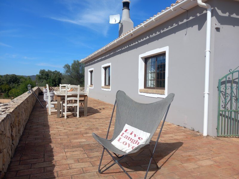 Single Storey 3 Bedroom Villa With Land, Querença In Loulé, Algarve