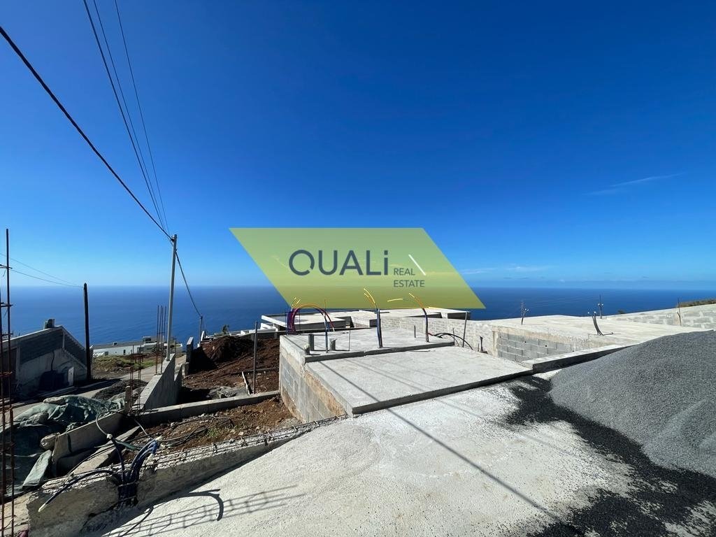 Modern 3 Bedroom Villa Under Construction In In Prazeres, Madeira