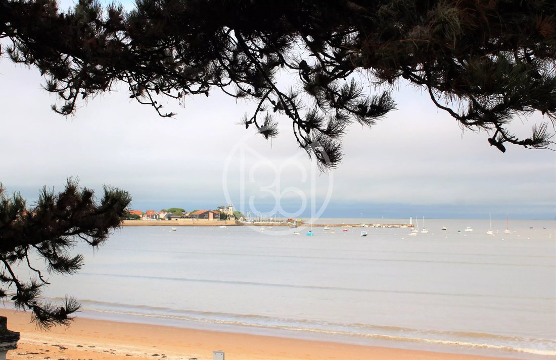 Proudly Anchored In Front Of The Ocean In Fouras, Nouvelle Aquitaine
