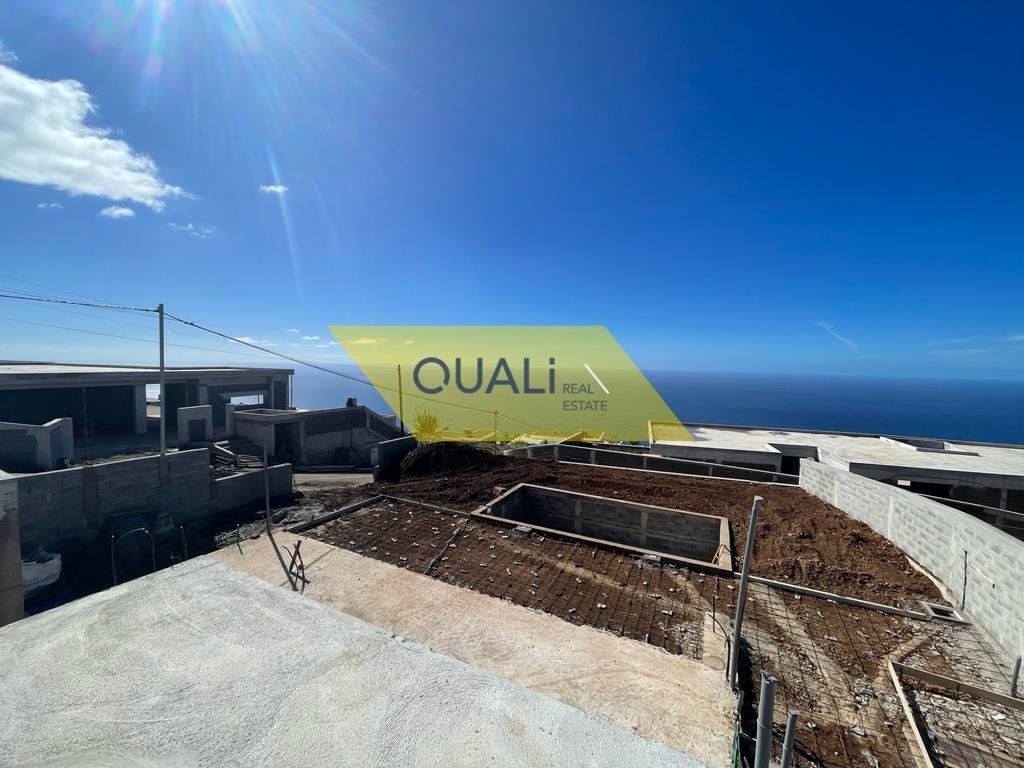Modern 3 Bedroom Villa Under Construction In In Prazeres, Madeira