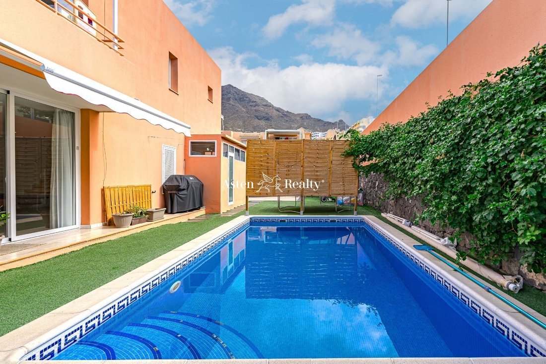 Costa Adeje Terraced House In Costa Adeje, Canary Islands, Spain For