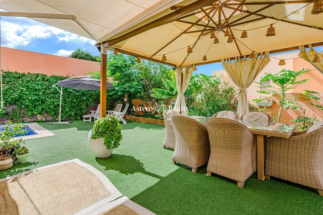 Costa Adeje Terraced House In Costa Adeje, Canary Islands, Spain For