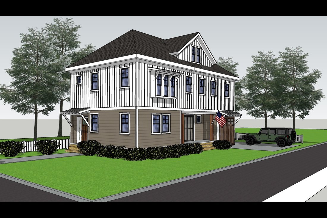 Wayside Modern Farmhouse In Neptune Township, New Jersey, United States